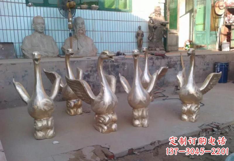 太原天鹅喷泉雕塑