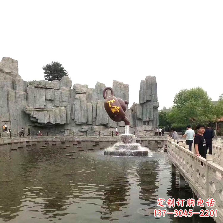 太原天壶流水喷泉