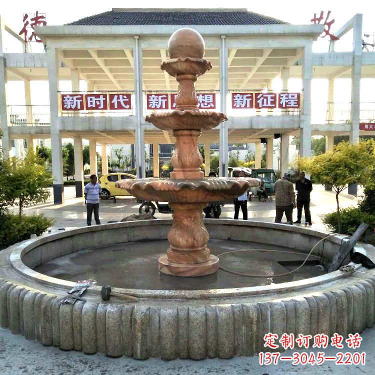 太原天使喷泉石雕