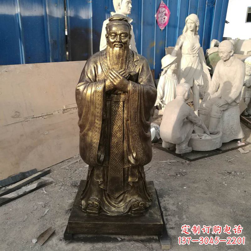 太原同济大学孔子雕塑