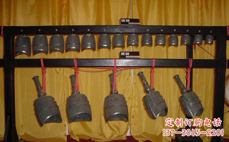太原铜编钟古代乐器雕塑