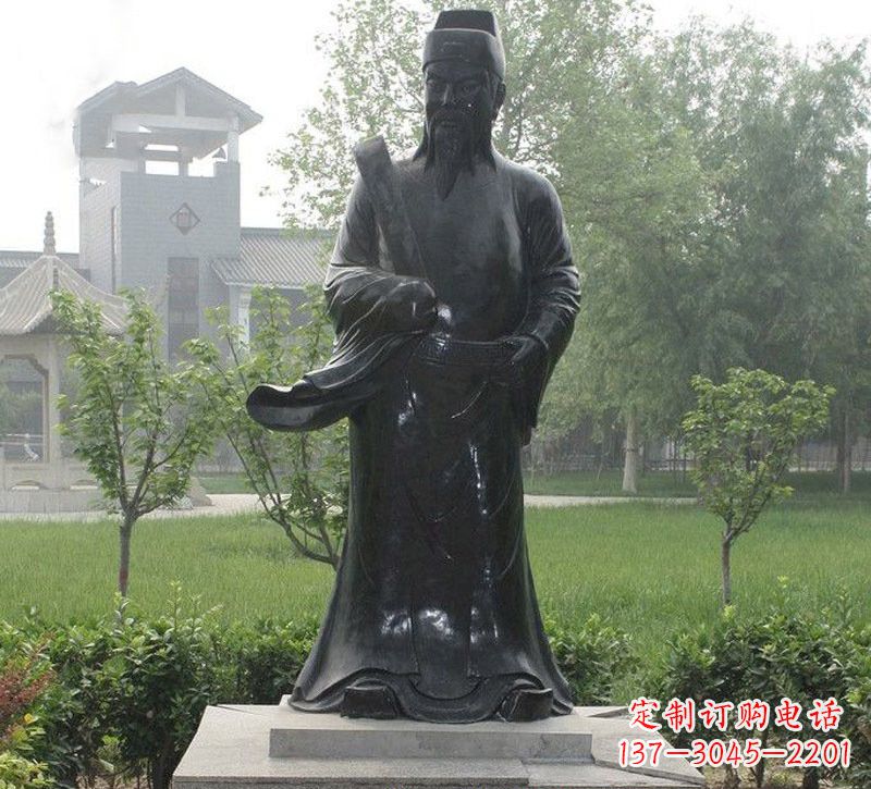 太原铜雕八仙曹国舅