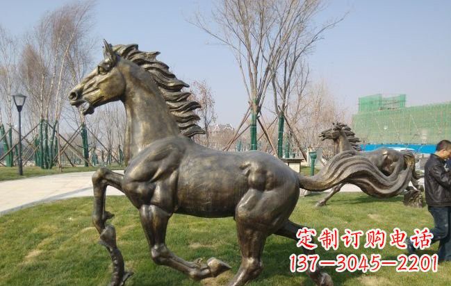 太原铜雕奔马