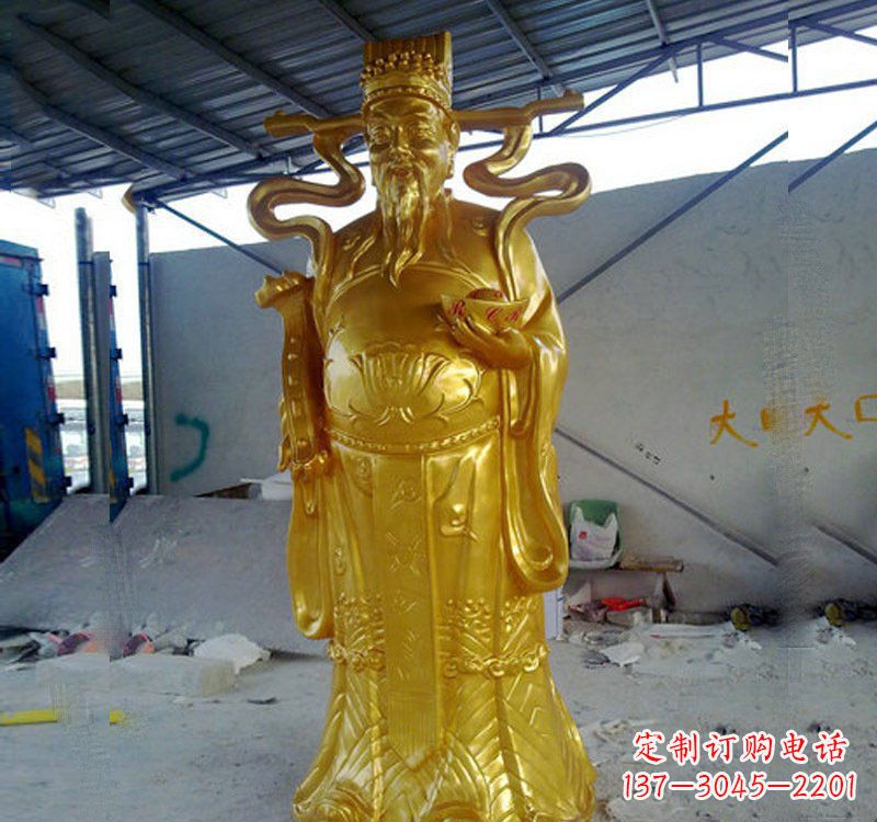太原铜雕财神雕像