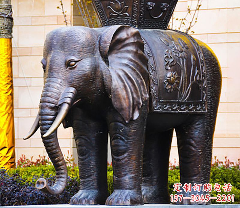 太原铜雕大象