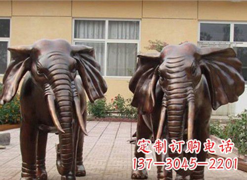 太原铜雕大象222