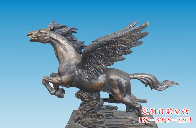 太原铜雕飞马222