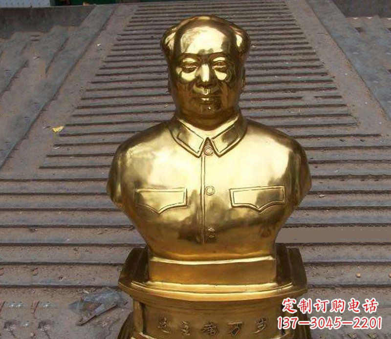 太原铜雕广场伟人雕塑摆件