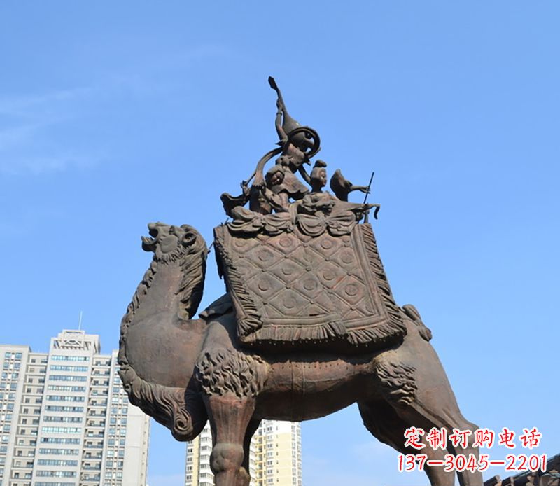 太原铜雕骆驼