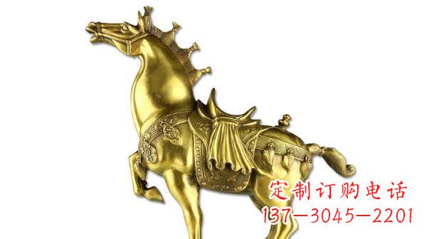 太原铜雕马公园动物雕塑