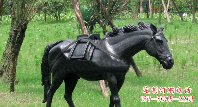 太原铜雕马公园动物雕塑 (2)