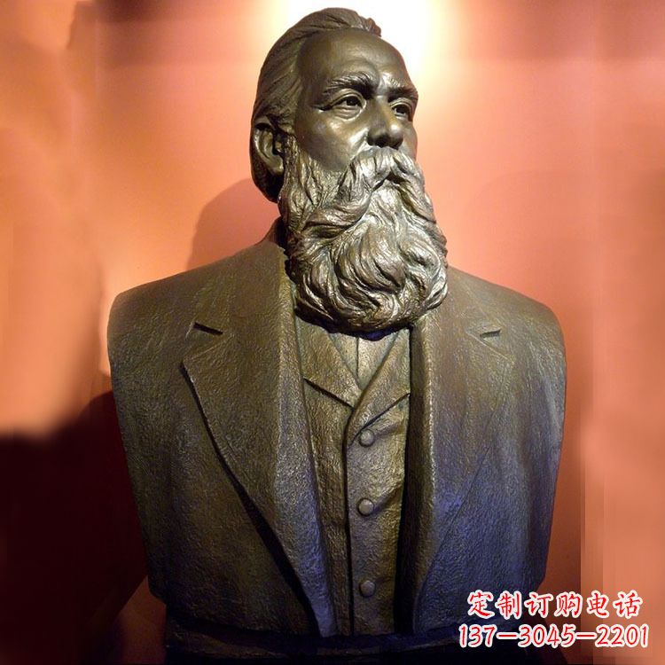 太原铜雕马克思雕塑