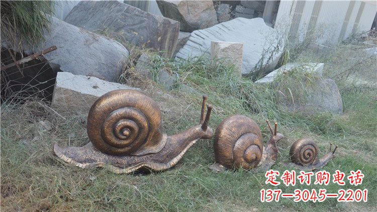太原铜雕蜗牛