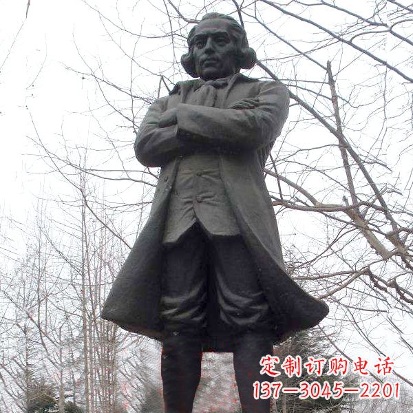 太原瓦特公园铜雕塑像