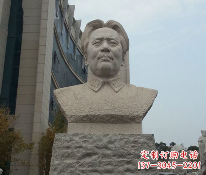 太原伟人毛泽东胸像石雕