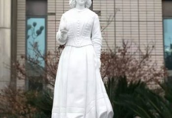 太原纪念南丁格尔的精美雕塑