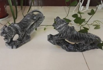 太原青石大型老虎雕塑是由中领雕塑设计制作的一…