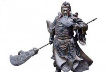 太原关羽青铜雕塑，传承历史的精神