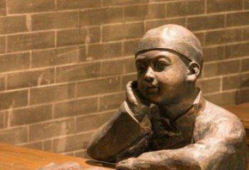 太原休闲园林装饰装置——小孩雕塑