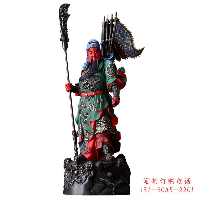太原武财神关二爷雕塑
