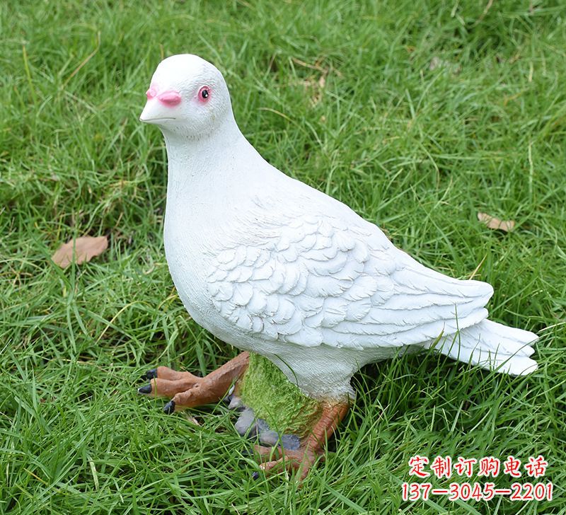 太原西方的鸽子雕塑