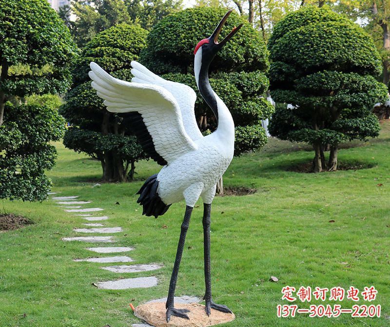 太原仙鹤金属雕塑