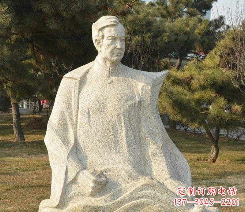 太原冼星海音乐名人石雕