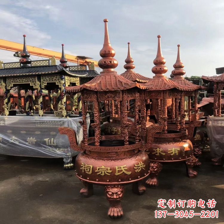 太原香炉铜雕