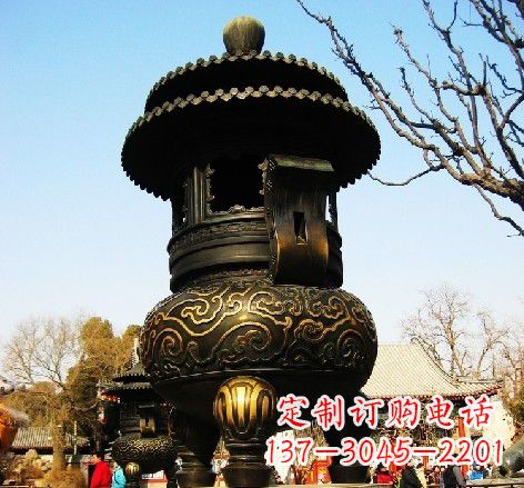 太原香炉铜雕塑