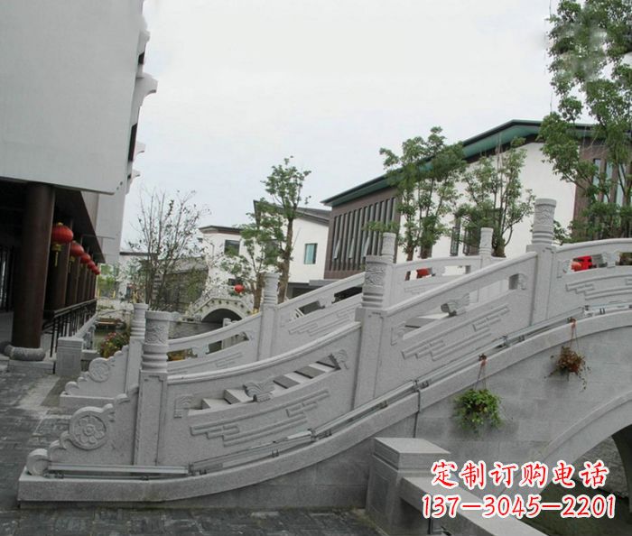 太原小区景观大理石拱桥