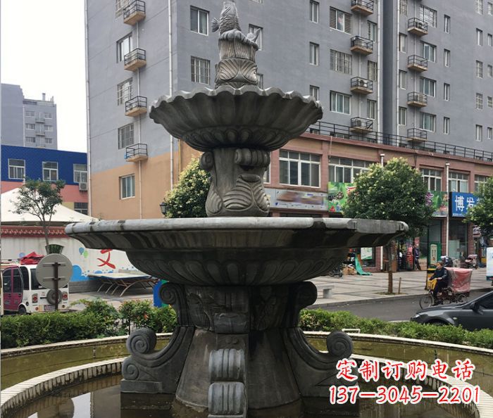 太原小区景观仿古喷泉石雕