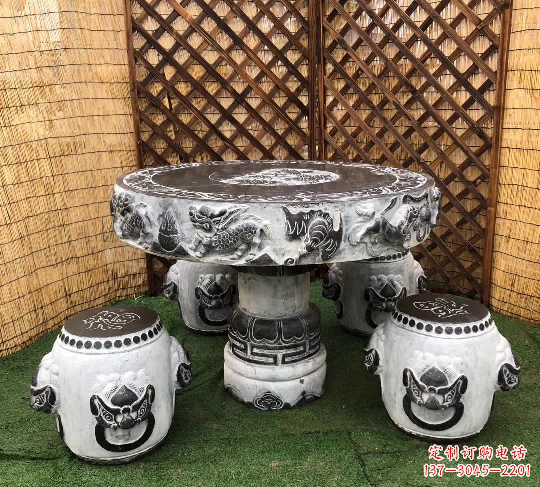 太原小区休闲创意石桌凳