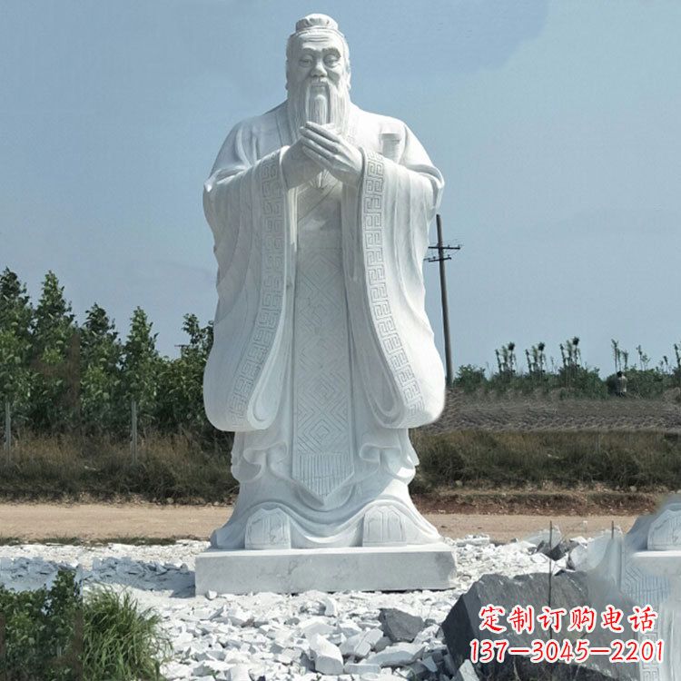 太原校园孔子人物雕像