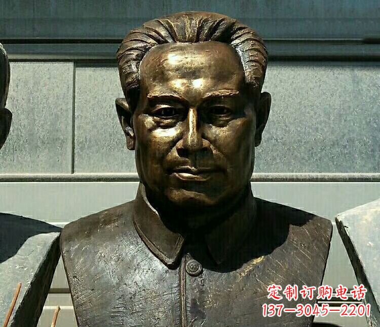 太原校园周恩来胸像铜雕
