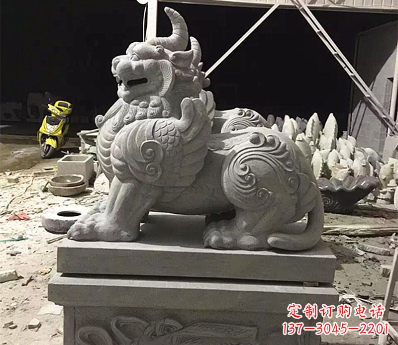 太原獬豸法院门口石雕