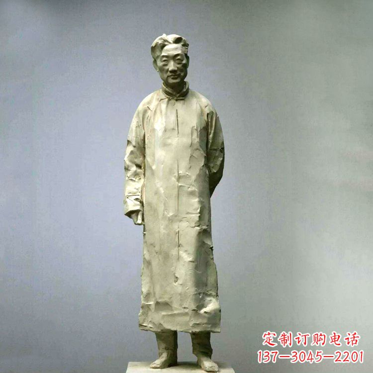 太原徐悲鸿雕塑像石雕历史名人雕像