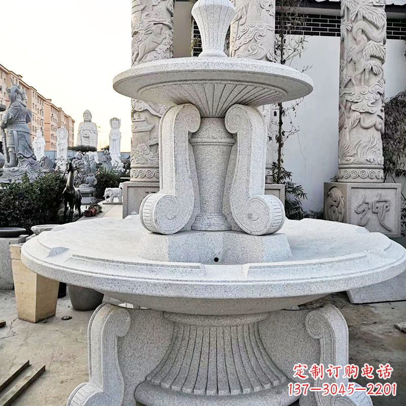 太原许愿池喷泉 石雕