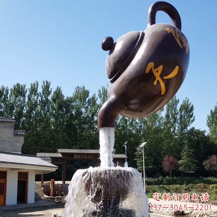 太原悬空天壶流水喷泉
