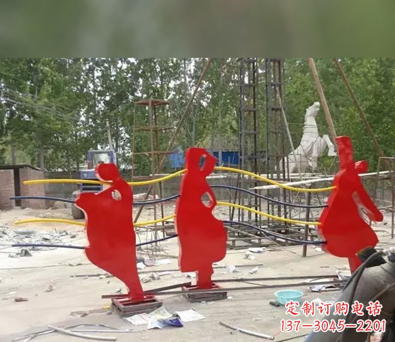 太原音符剪纸雕塑不锈钢