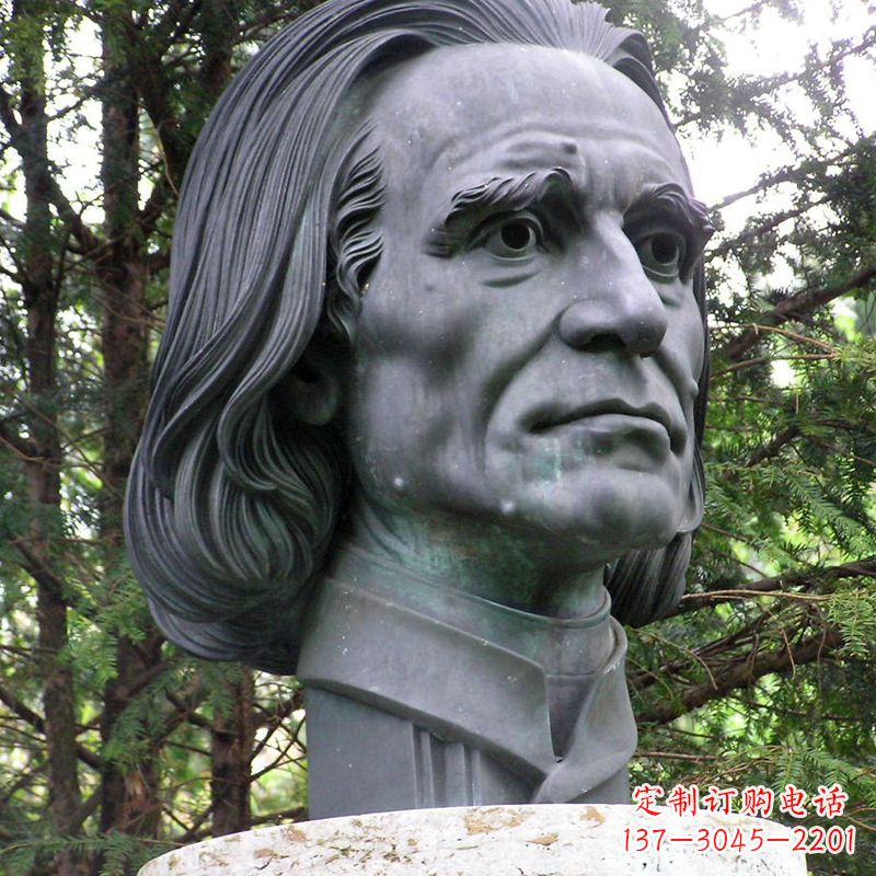 太原英国著名外科医生利斯特铜雕头像雕塑