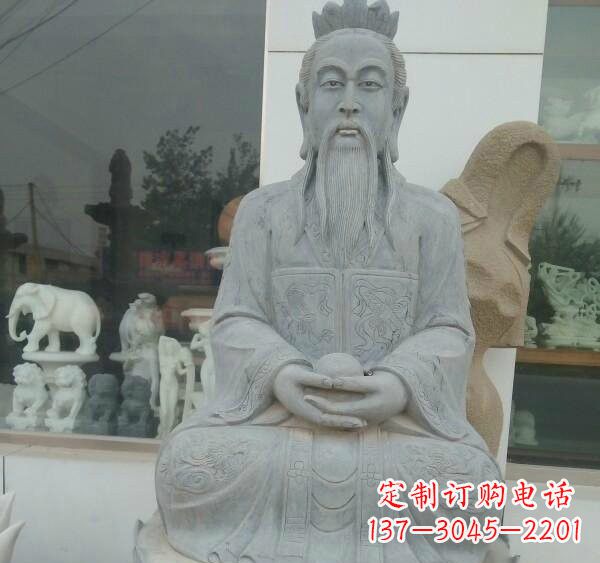 太原元始天尊神像石雕