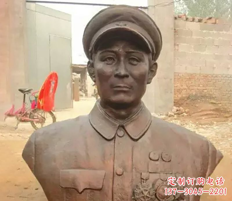 太原元帅名人胸像铜雕