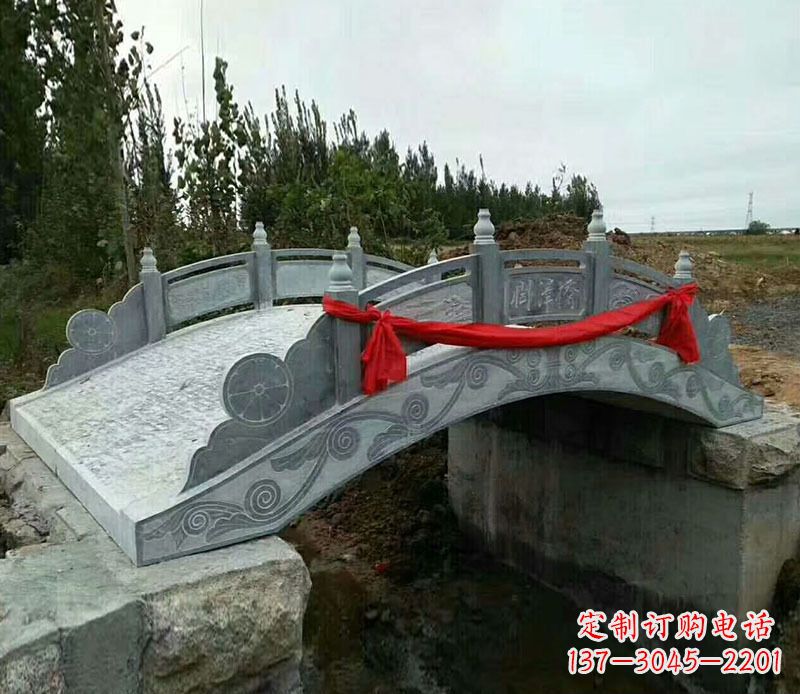 太原园林仿古石拱桥景观雕塑