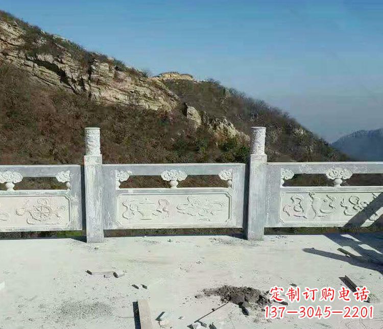 太原园林仿古石栏板景观石雕_2 (3)