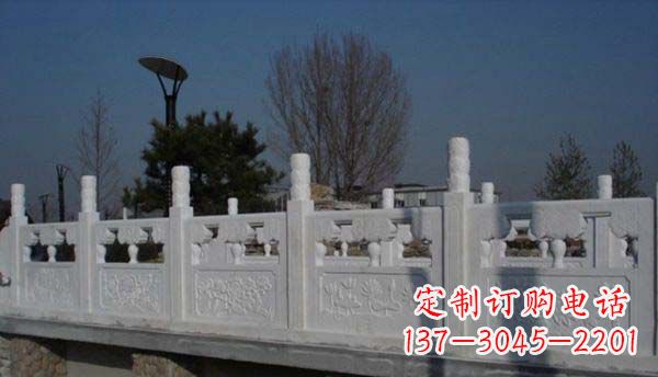 太原园林汉白玉栏板景观石雕