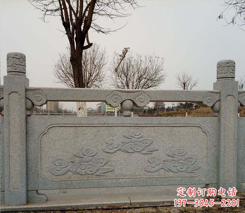 太原园林护城河石栏板景观石雕