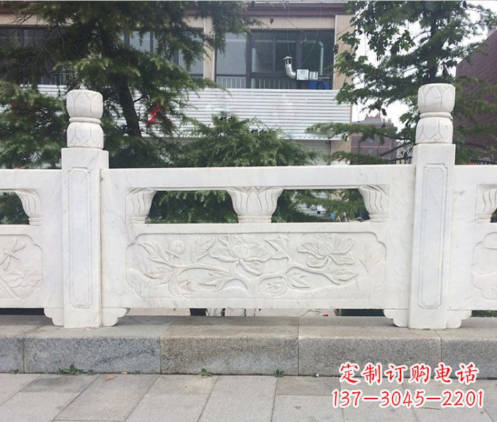 太原园林景观大理石浮雕栏板 (2)