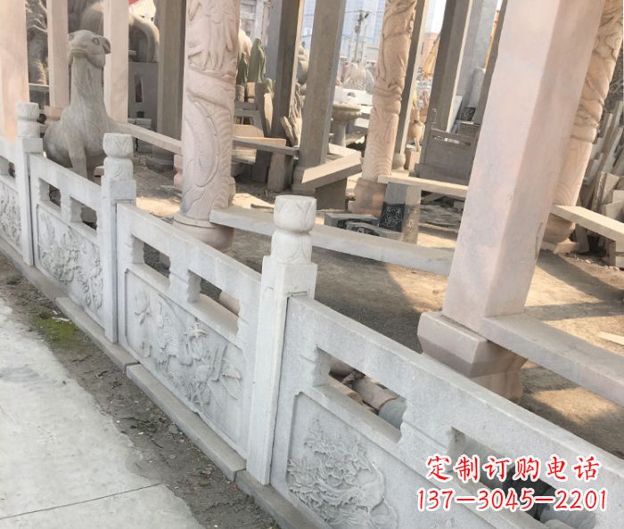 太原园林景观大理石浮雕栏板石雕