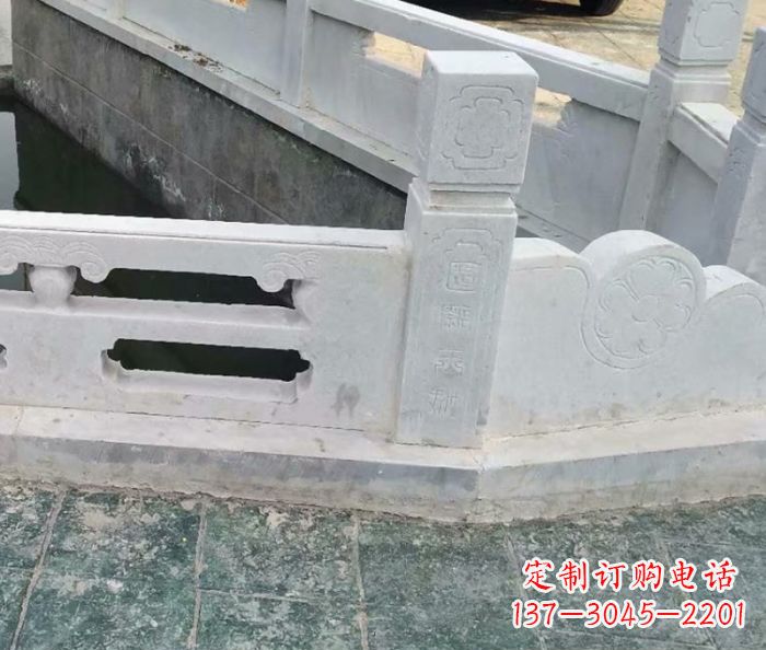 太原园林景观大理石栏板雕塑 (7)