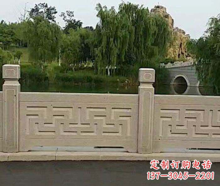 太原园林景观大理石栏板石雕 (4)